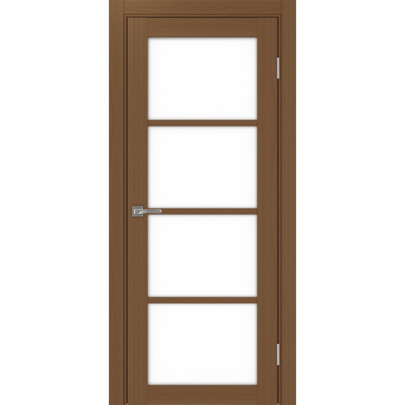 Межкомнатная дверь Турин 540.2222, цвет орех NL, заполнение LACбелый, размер 200*80 см.