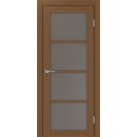 Турин 540.2222, цвет орех NL, заполнение Пунта бронзовое, размер 200*80 см.