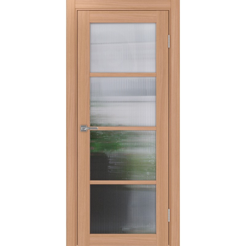 Межкомнатная дверь Турин 540.2222, цвет ясень тёмный, заполнение Мору, размер 200*80 см.