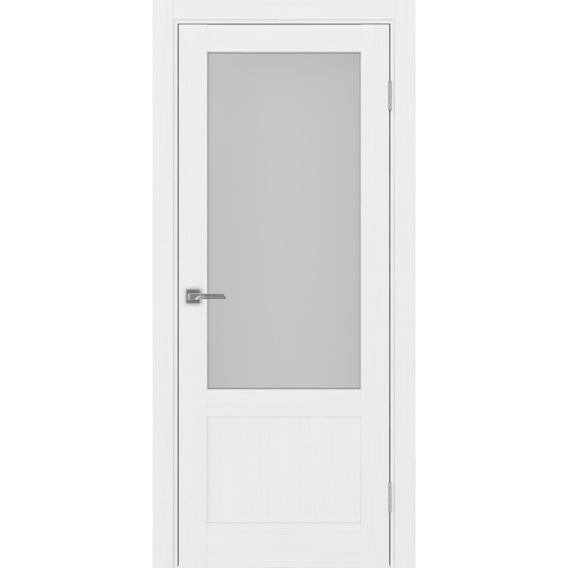 Межкомнатная дверь Турин 540ПФ.21, цвет белый лёд, заполнение Мателюкс, размер 200*80 см.