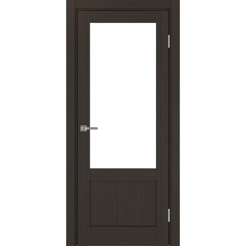 Межкомнатная дверь Турин 540ПФ.21, цвет Венге FL стекло LACбелый, размер 80*200 см.