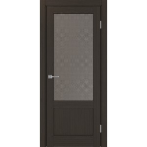 Турин 540ПФ.21, цвет венге FL, стекло Пунта бронзовое, размер 80*200 см.