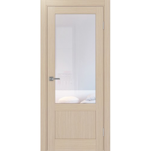 Турин 540ПФ.21, цвет дуб беленый FL, заполнение Прозрачное, размер 200*80 см.