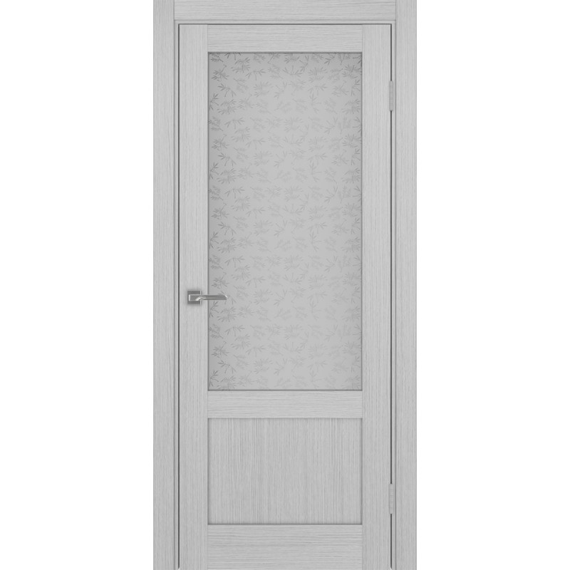 Межкомнатная дверь Турин 540ПФ.21, цвет дуб серый FL, заполнение Дали бесцветное, размер 200*80 см.