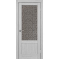 Турин 540ПФ.21, цвет Дуб Серый FL стекло Дали бронзовое, размер 80*200 см.