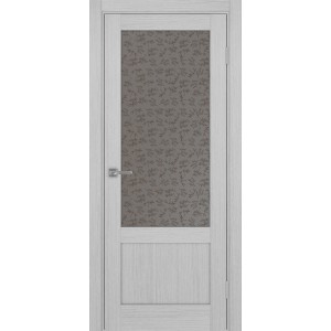 Турин 540ПФ.21, цвет дуб серый FL, стекло Дали бронзовое, размер 80*200 см.