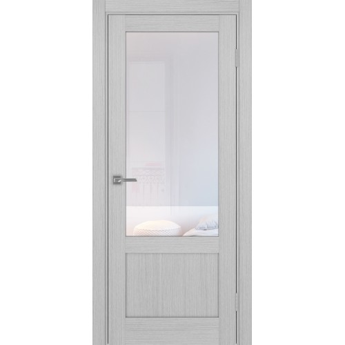 Турин 540ПФ.21, цвет дуб серый FL, заполнение Прозрачное, размер 200*80 см.