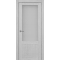 Турин 540ПФ.21, цвет Дуб Серый FL стекло Пунта бесцветное, размер 80*200 см.