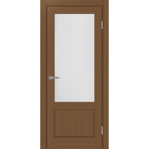 Турин 540ПФ.21, цвет орех NL, стекло Кризет бесцветное, размер 80*200 см.