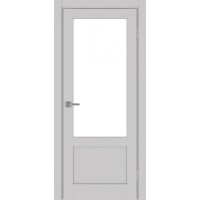 Турин 540ПФ.21, цвет Пепельный стекло LACбелый, размер 80*200 см.