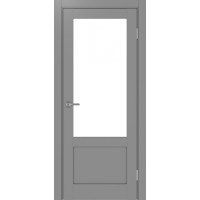 Турин 540ПФ.21, цвет Серый стекло LACбелый, размер 80*200 см.