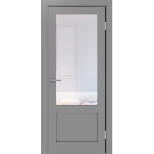 Турин 540ПФ.21, цвет серый, заполнение Прозрачное, размер 200*80 см.