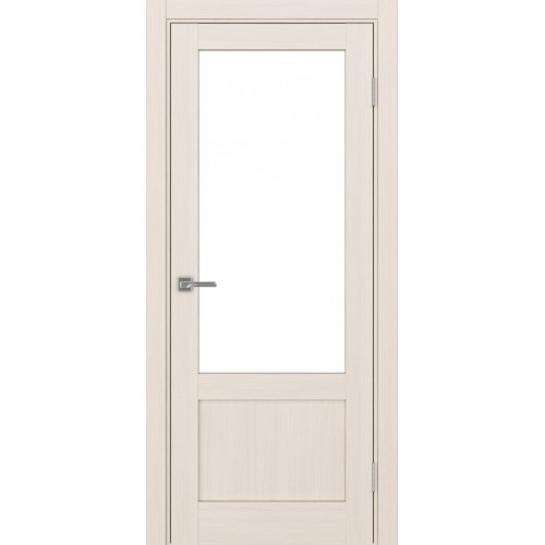 Турин 540ПФ.21, цвет Ясень перламутровый стекло LACбелый, размер 80*200 см.