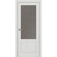 Турин 540ПФ.21, цвет Ясень серебристый стекло Дали бронзовое, размер 80*200 см.