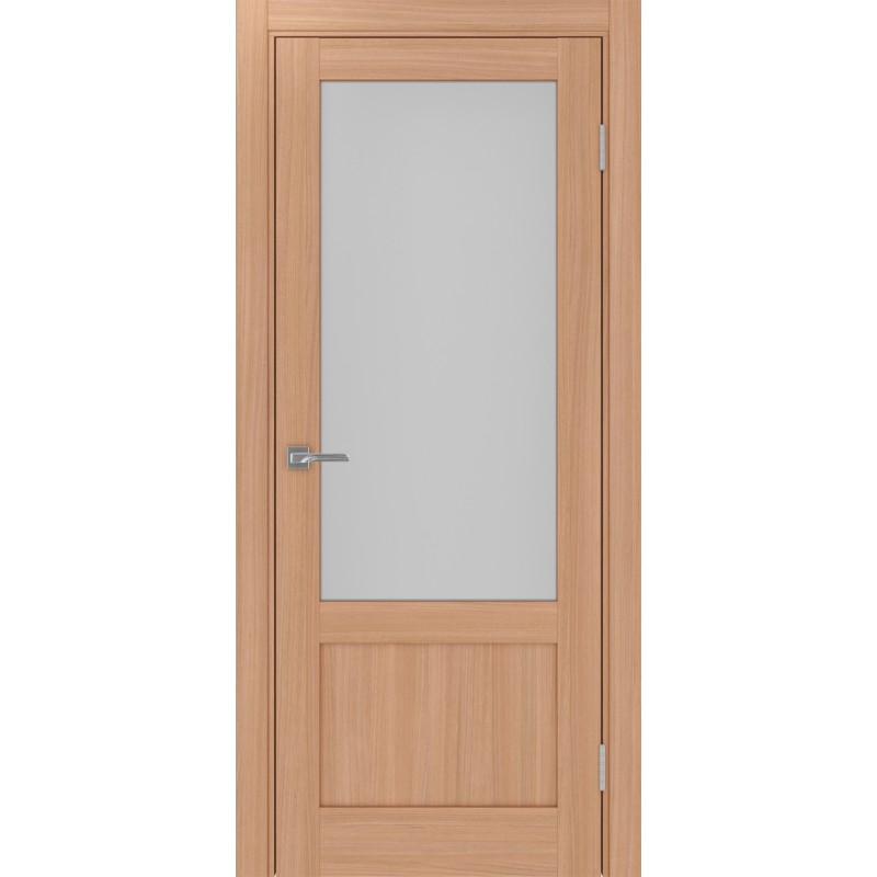 Межкомнатная дверь Турин 540ПФ.21, цвет ясень тёмный, заполнение Мателюкс, размер 200*80 см.