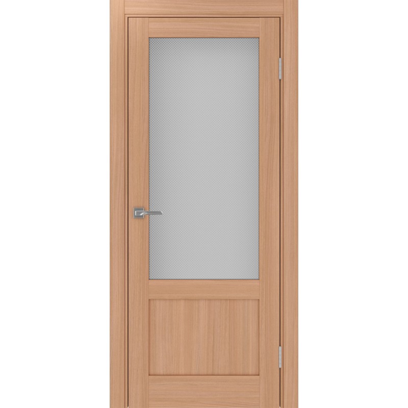 Межкомнатная дверь Турин 540ПФ.21, цвет ясень тёмный, заполнение Пунта бесцветное, размер 200*80 см.