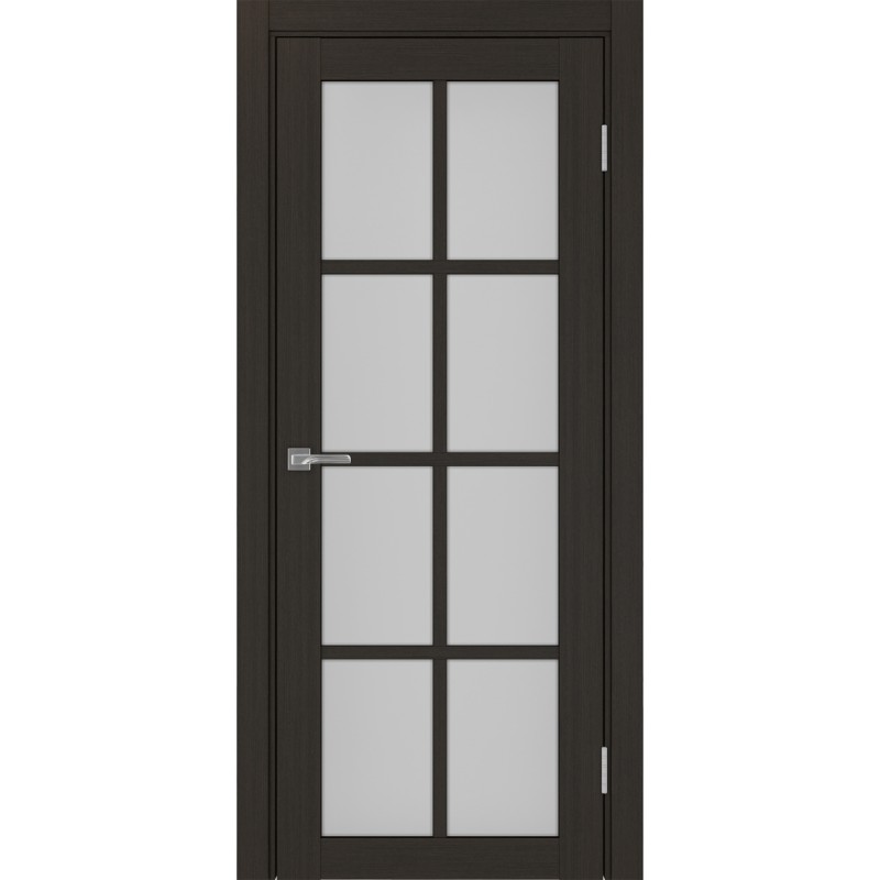 Межкомнатная дверь Турин 541.2222, цвет Венге FL стекло Мателюкс, размер 80*200 см.