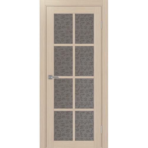 Турин 541.2222, цвет дуб беленый FL, заполнение Дали бронзовое, размер 200*80 см.