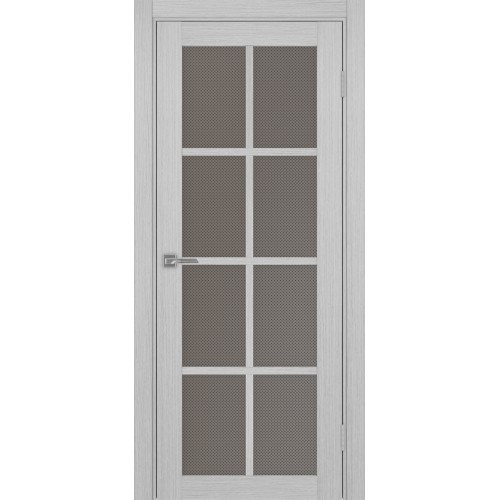 Турин 541.2222, цвет дуб серый FL, заполнение Пунта бронзовое, размер 200*80 см.