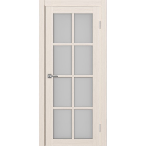 Турин 541.2222, цвет Ясень перламутровый стекло Мателюкс, размер 80*200 см.