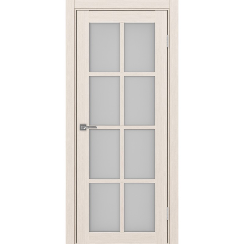 Межкомнатная дверь Турин 541.2222, цвет ясень перламутровый, заполнение Мателюкс, размер 200*80 см.