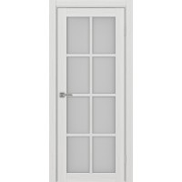 Турин 541.2222, цвет Ясень серебристый стекло Мателюкс, размер 80*200 см.