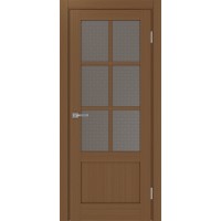 Турин 541ПФ.2221, цвет орех NL, заполнение Пунта бронзовое, размер 200*80 см.