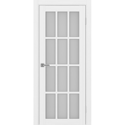 Турин 542.2222, цвет Белый лёд стекло Мателюкс, размер 80*200 см.