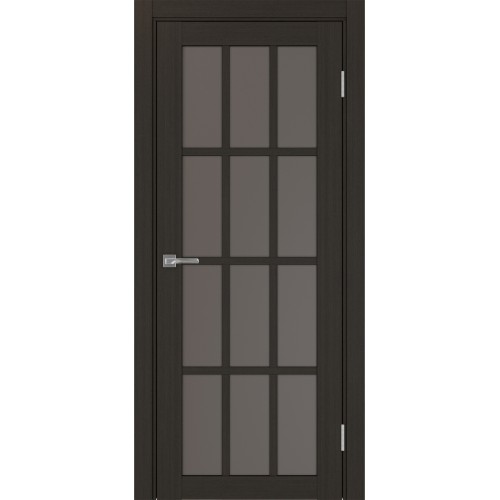 Турин 542.2222, цвет Венге FL стекло Бронза матовое, размер 80*200 см.