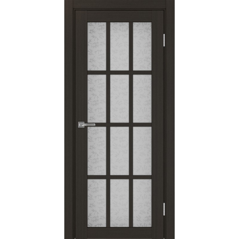 Межкомнатная дверь Турин 542.2222, цвет венге FL, заполнение Дали бесцветное, размер 200*80 см.