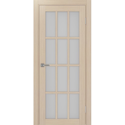 Турин 542.2222, цвет Дуб беленый FL стекло Мателюкс, размер 80*200 см.