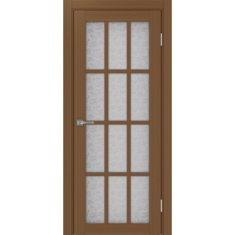 Межкомнатная дверь Турин 542.2222, цвет орех NL, заполнение Дали бесцветное, размер 200*80 см.
