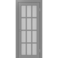 Турин 542.2222, цвет Серый стекло Мателюкс, размер 80*200 см.