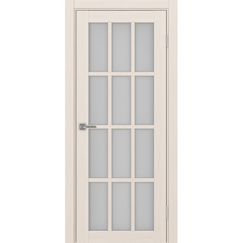 Турин 542.2222, цвет Ясень перламутровый стекло Мателюкс, размер 80*200 см.