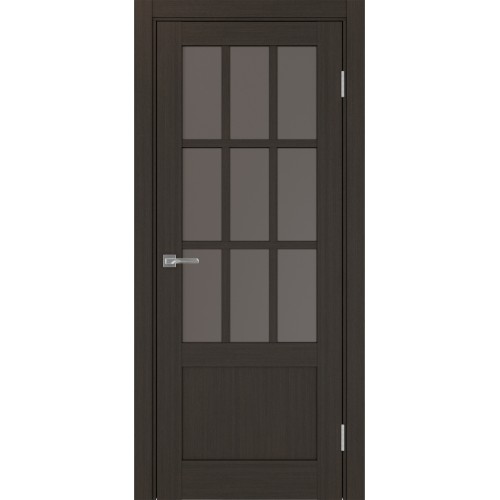 Турин 542ПФ.2221, цвет Венге FL стекло Бронза матовое, размер 80*200 см.