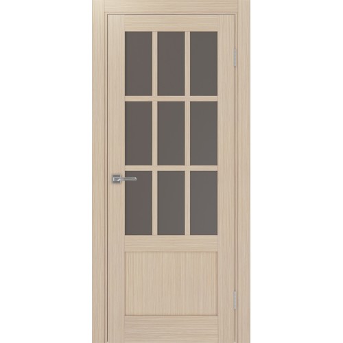 Турин 542ПФ.2221, цвет Дуб беленый FL стекло Бронза матовое, размер 80*200 см.