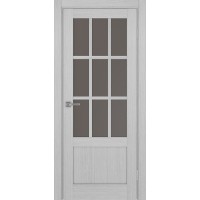 Турин 542ПФ.2221, цвет Дуб Серый FL стекло Бронза матовое, размер 80*200 см.