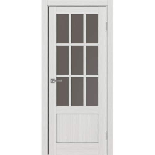 Турин 542ПФ.2221, цвет Ясень серебристый стекло Бронза матовое, размер 80*200 см.