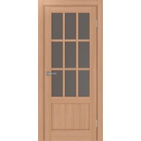 Турин_542ПФ.2221, цвет Ясень тёмный стекло Бронза матовое, размер 80*200 см.