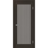 Турин 543.2, цвет Венге FL стекло LACбелый, размер 80*200 см.