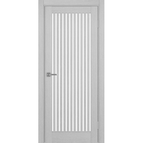 Турин 543.2, цвет Дуб Серый FL стекло LACбелый, размер 80*200 см.