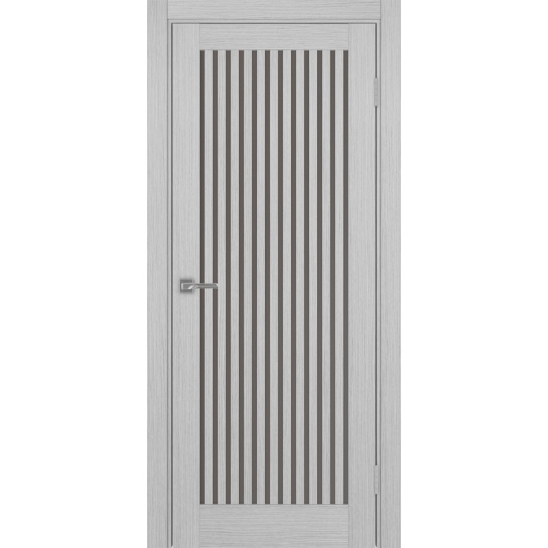 Межкомнатная дверь Турин 543.2, цвет дуб серый FL, заполнение Бронза матовое, размер 200*80 см.