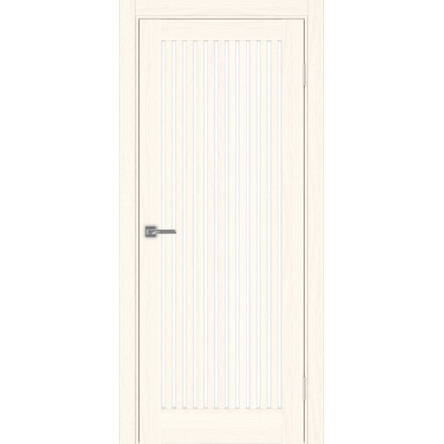 Турин 543.2, цвет ясень светлый, заполнение LACбелый, размер 200*80 см.