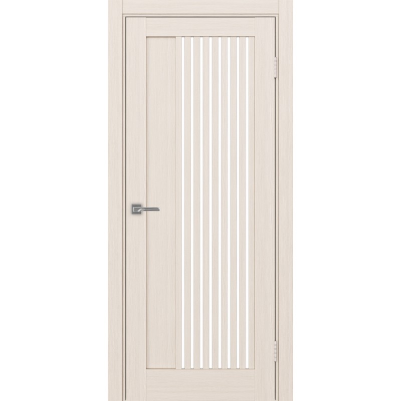 Межкомнатная дверь Турин 544.12, цвет ясень перламутровый, заполнение LACбелый, размер 200*80 см.