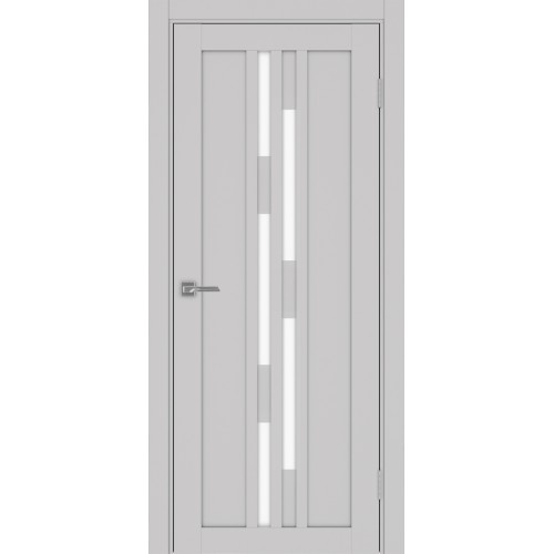 Турин 551.121, цвет пепельный, заполнение LACбелый, размер 200*80 см.