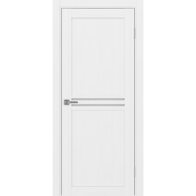 Межкомнатная дверь Турин 552.12, цвет Белый лёд стекло Мателюкс, размер 80*200 см.