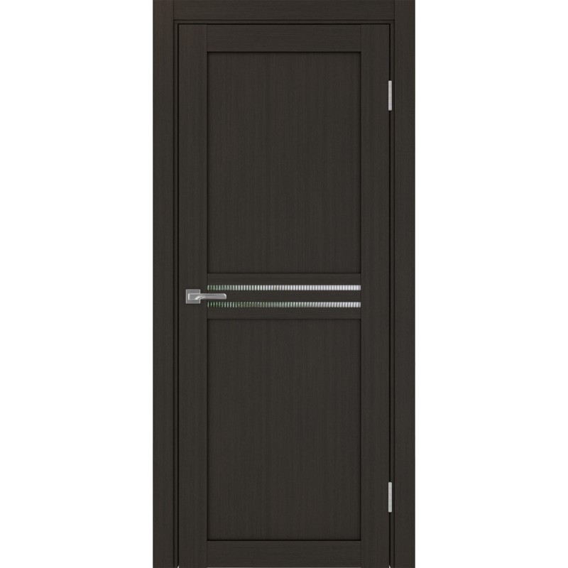 Межкомнатная дверь Турин 552.12, цвет Венге FL стекло Мору, размер 80*200 см.