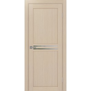 Турин 552.12, цвет дуб беленый FL, стекло Мору, размер 80*200 см.