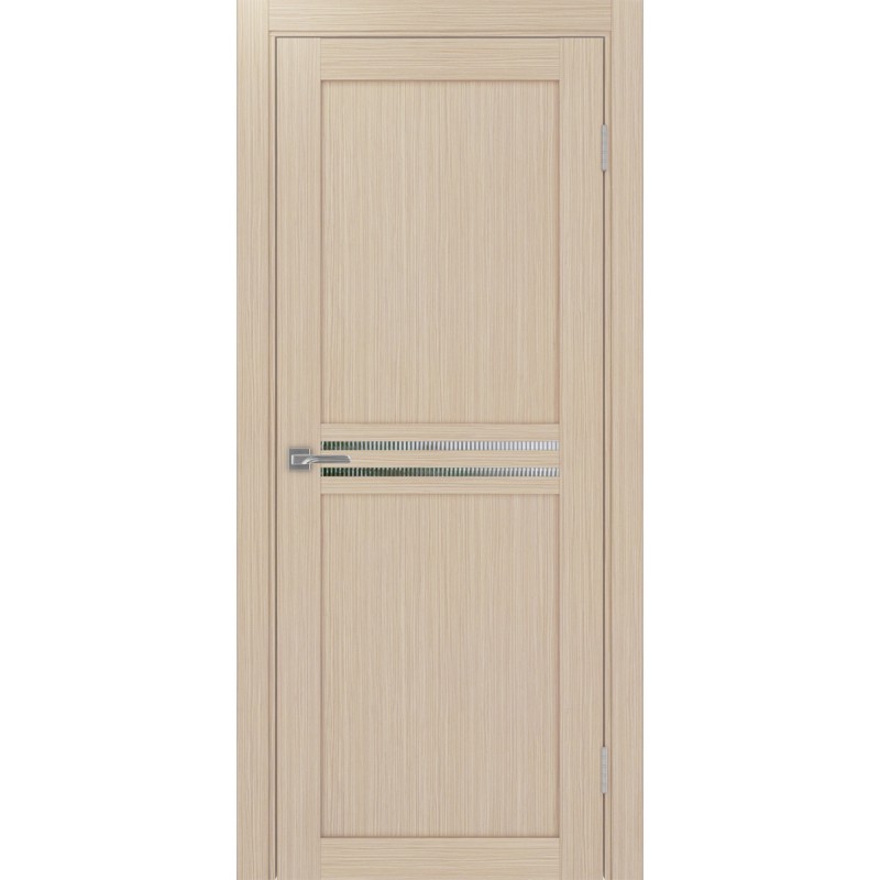 Межкомнатная дверь Турин 552.12, цвет Дуб беленый FL стекло Мору, размер 80*200 см.