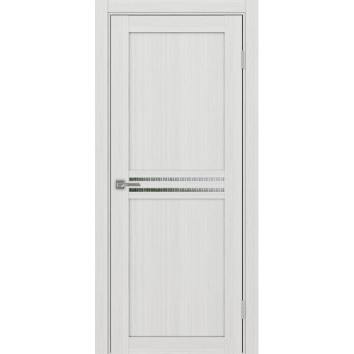 Турин 552.12, цвет Ясень серебристый стекло Мору, размер 80*200 см.